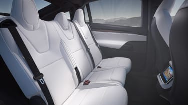 Tesla Model X Plaid - back seats