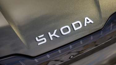 Skoda Enyaq - bonnet badge
