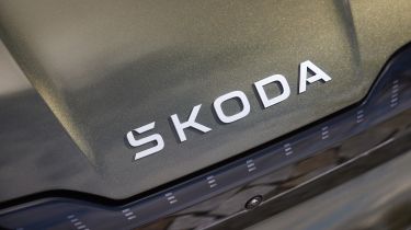 Skoda Enyaq - bonnet badge