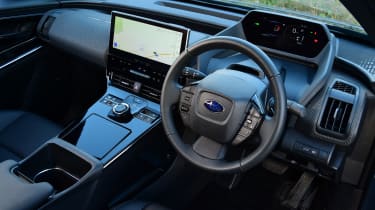 Subaru Solterra cockpit