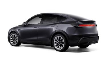 Tesla Model Y facelift 2025 - configurator rear 3/4 grey