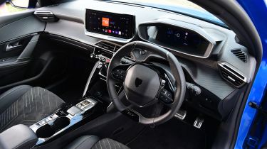 Peugeot E-208 - dashboard