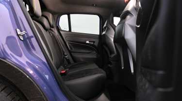 Abarth 600e - rear seats