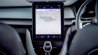 Polestar 2 touchscreen