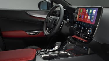 New 2022 Lexus NX 450h+ interior
