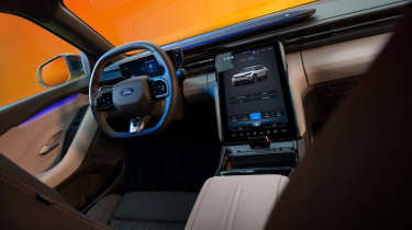 New Ford Capri - interior 