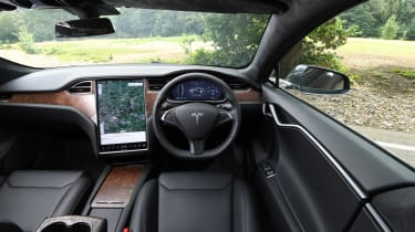 Tesla Model S interior