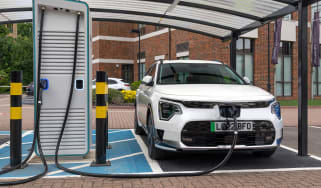 Kia Niro EV charging