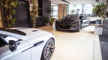 Aston Martin Lagonda and Rapde E. London, England25th June 2019Photo: Drew Gibson