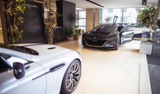 Aston Martin Lagonda and Rapde E. London, England25th June 2019Photo: Drew Gibson