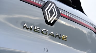 Renault Megane E-Tech badge