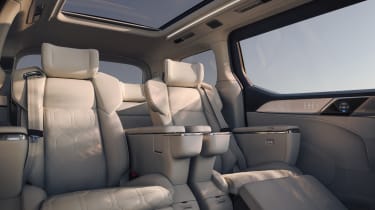 Volvo EM90 reveal - rear seats