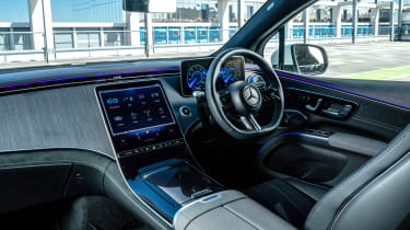 Mercedes EQS SUV - interior