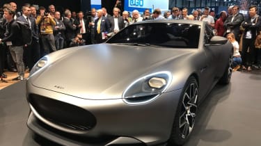 Piech Mark Zero electric sports car concept show pictures
