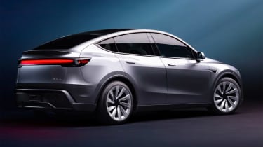 Tesla Model Y facelift 2025 - static rear angled