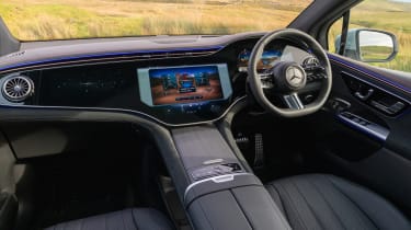 Mercedes EQE SUV - interior
