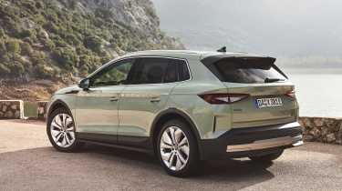 Skoda Elroq in Dynamic trim - rear quarter static 