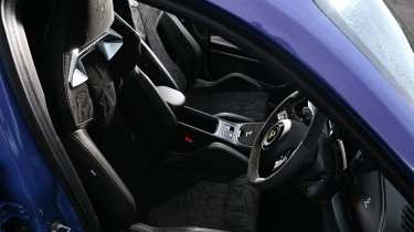 Abarth 600e - front interior