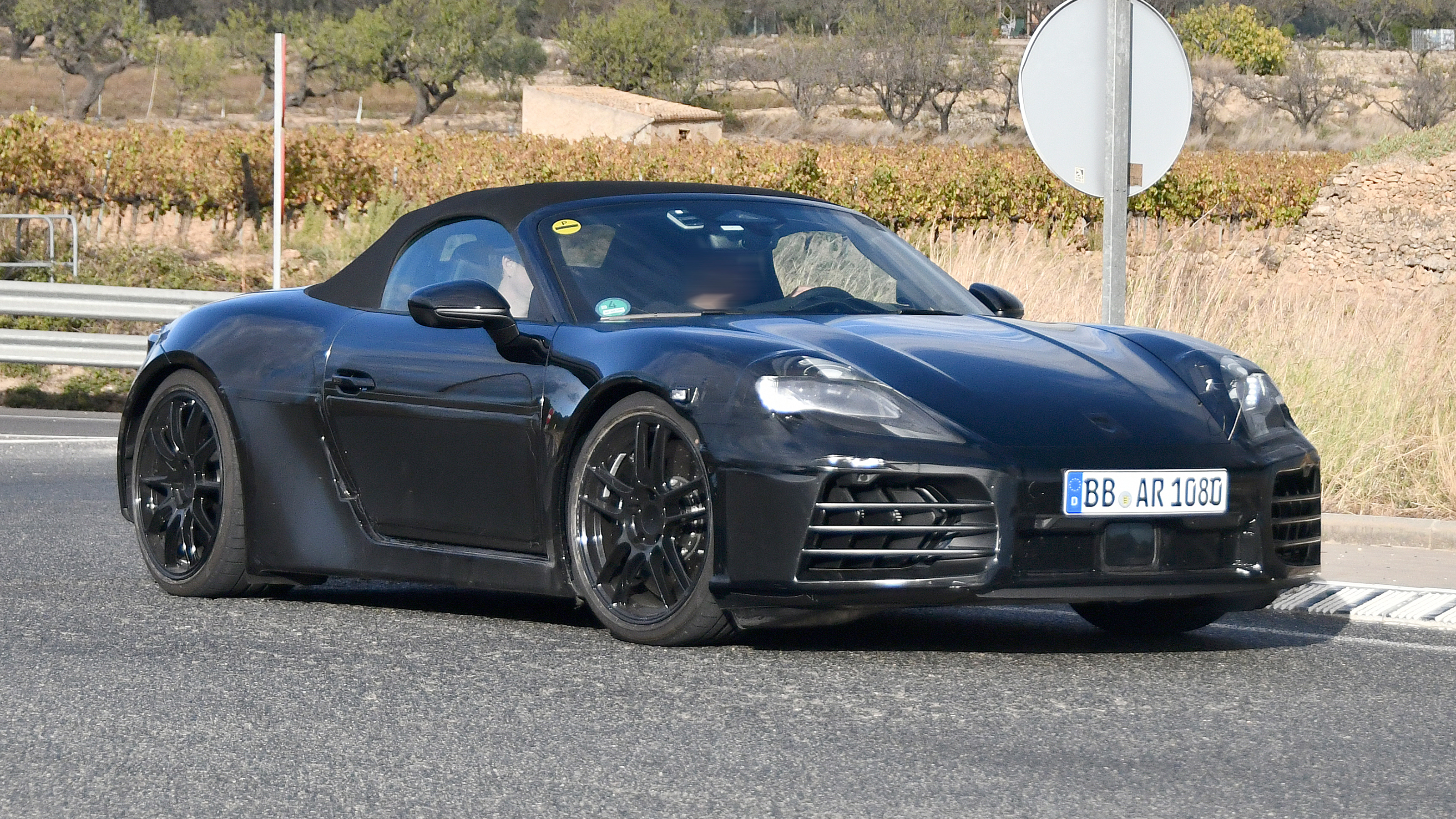 Electric Porsche Boxster: new pictures of near-production sports EV