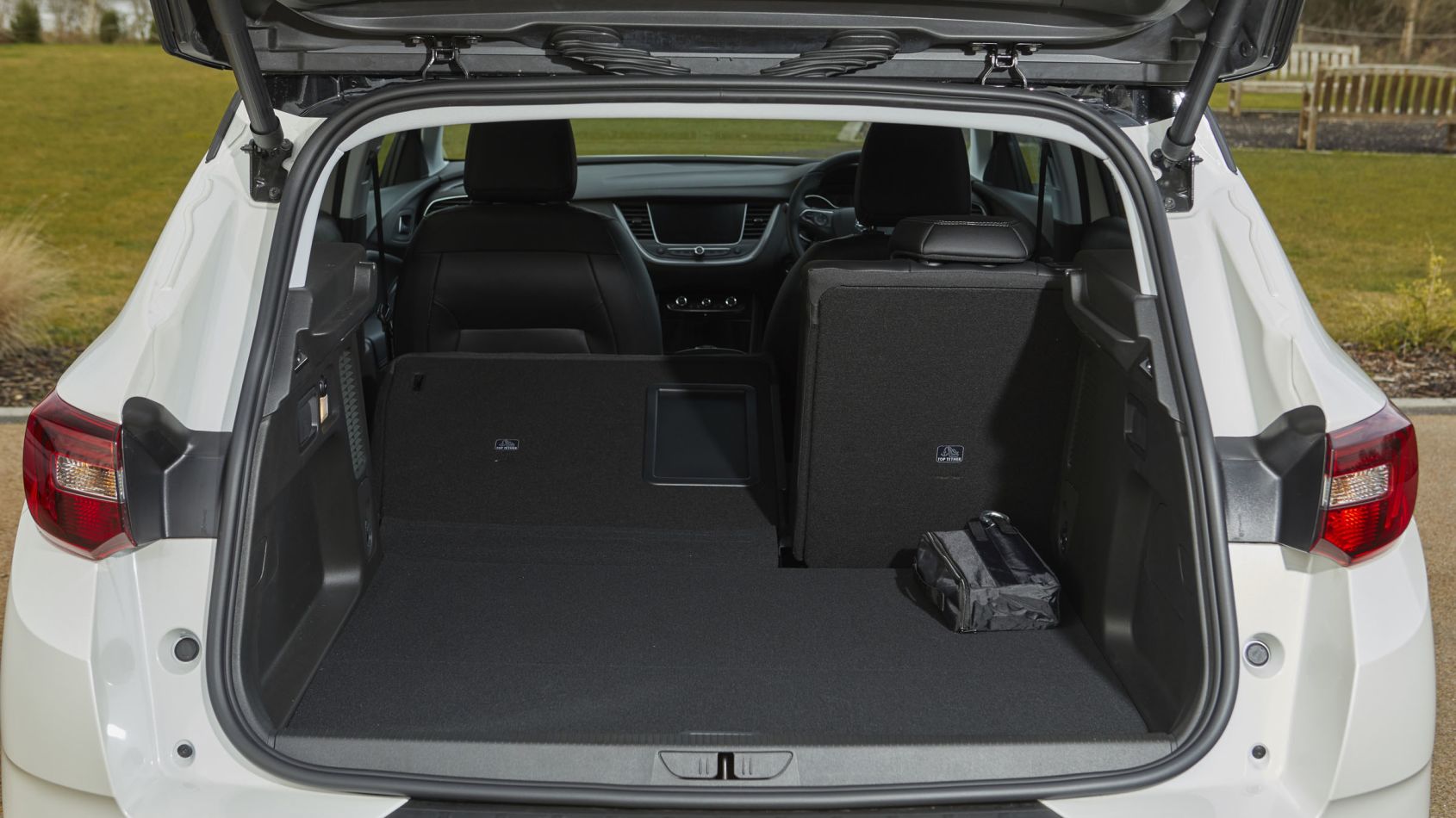 Vauxhall Grandland X Hybrid practicality & boot space DrivingElectric