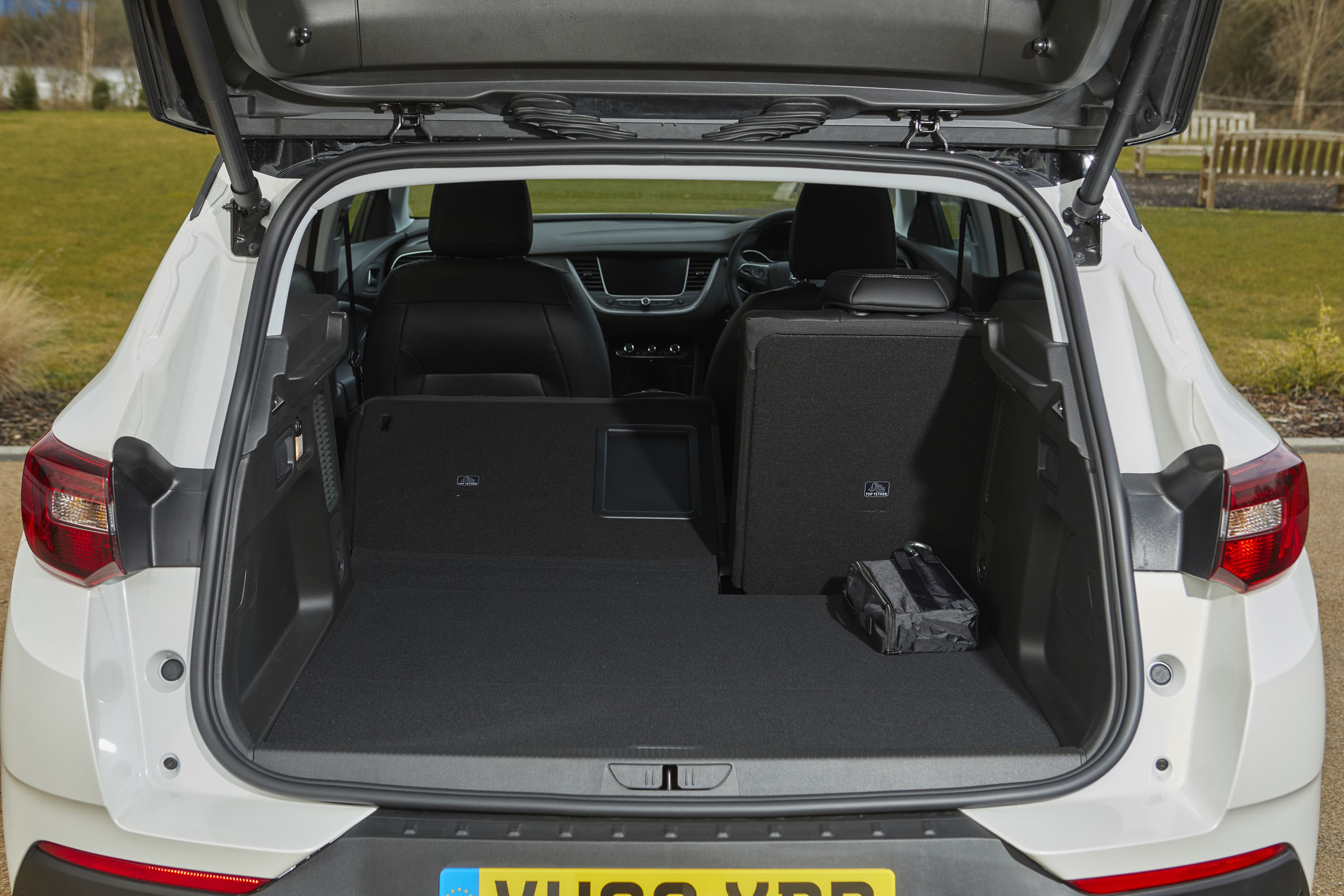 Vauxhall Grandland X Hybrid practicality & boot space | DrivingElectric