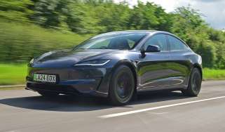 Tesla Model 3 Performance - front tracking