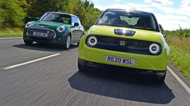 Honda e vs MINI Electric