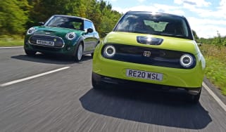 Honda e vs MINI Electric