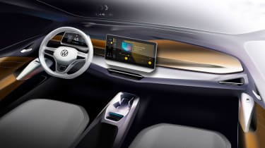 Volkswagen ID.3 facelift sketch