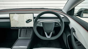 Tesla Model 3 - dashboard