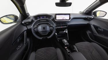 Peugeot E-208 review - interior