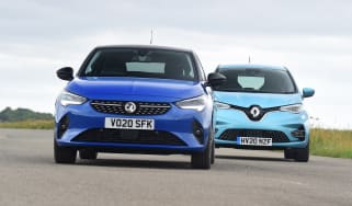 Vauxhall Corsa-e and Renault ZOE
