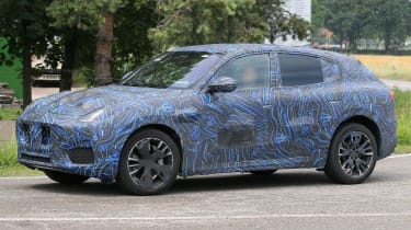 New 2022 Maserati Grecale SUV spied testing