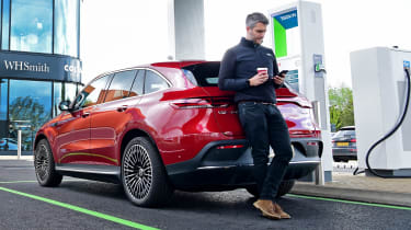 Mercedes EQC rapid charger