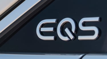 Mercedes EQS SUV badge