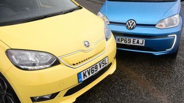 Skoda Citigo-e iV vs Volkswagen e-up!