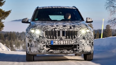 BMW iX1 winter testing