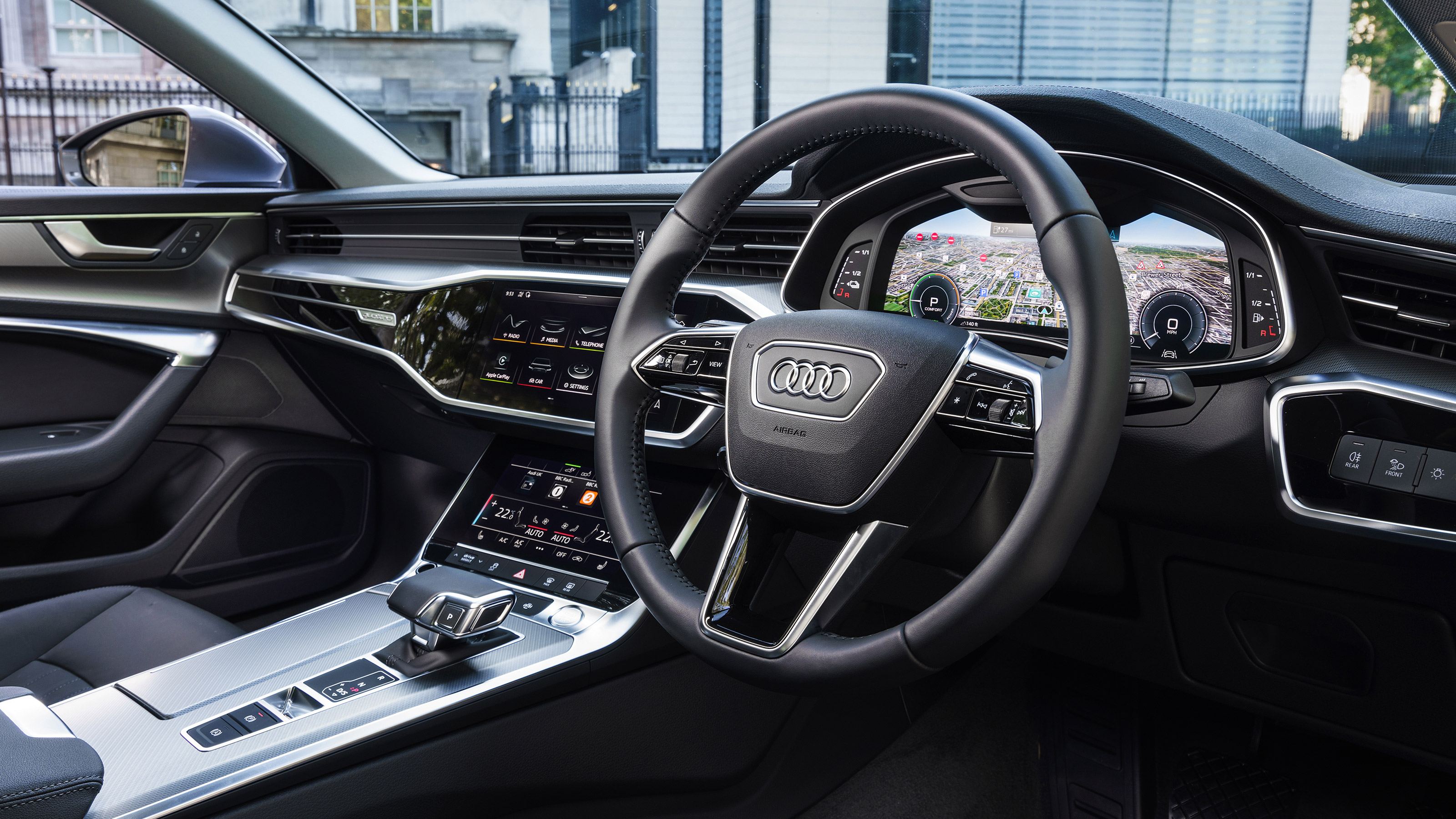 Audi A6 hybrid interior & comfort | DrivingElectric