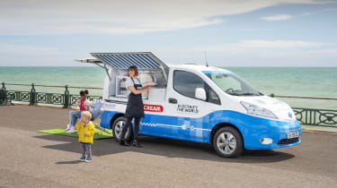 Nissan ice-cream van