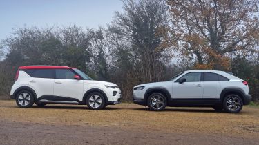 Mazda MX-30 vs Kia Soul EV