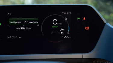Subaru Solterra instrument panel