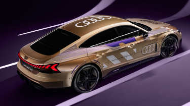 New Audi RS e-tron GT prototype - rear 3/4