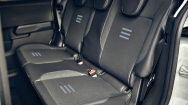 New 2024 Ford E-Tourneo Courier rear seats