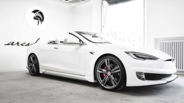 Ares Tesla Model S convertible