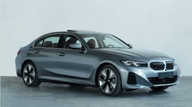 Electric BMW 3 Series leaked