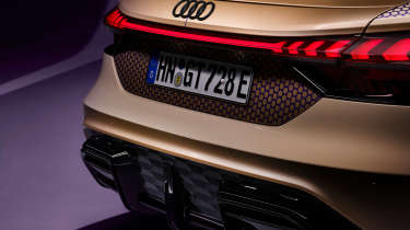 New Audi RS e-tron GT prototype - rear diffuser 