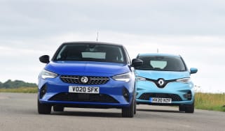 Renault ZOE vs Vauxhall Corsa-e