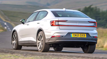 Polestar 2 exterior driving