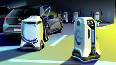 Volkswagen charging robots