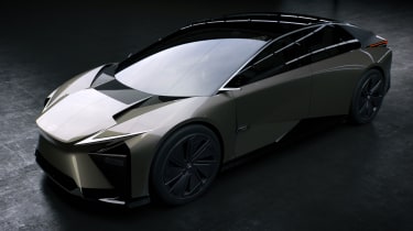 Lexus LF-ZC - front top studio